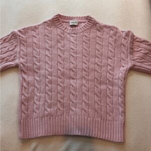 Aritzia Sunday Best AFFOGATO SWEATER Cupid Pink Size XS